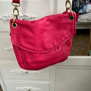 Leather Fossil handbag